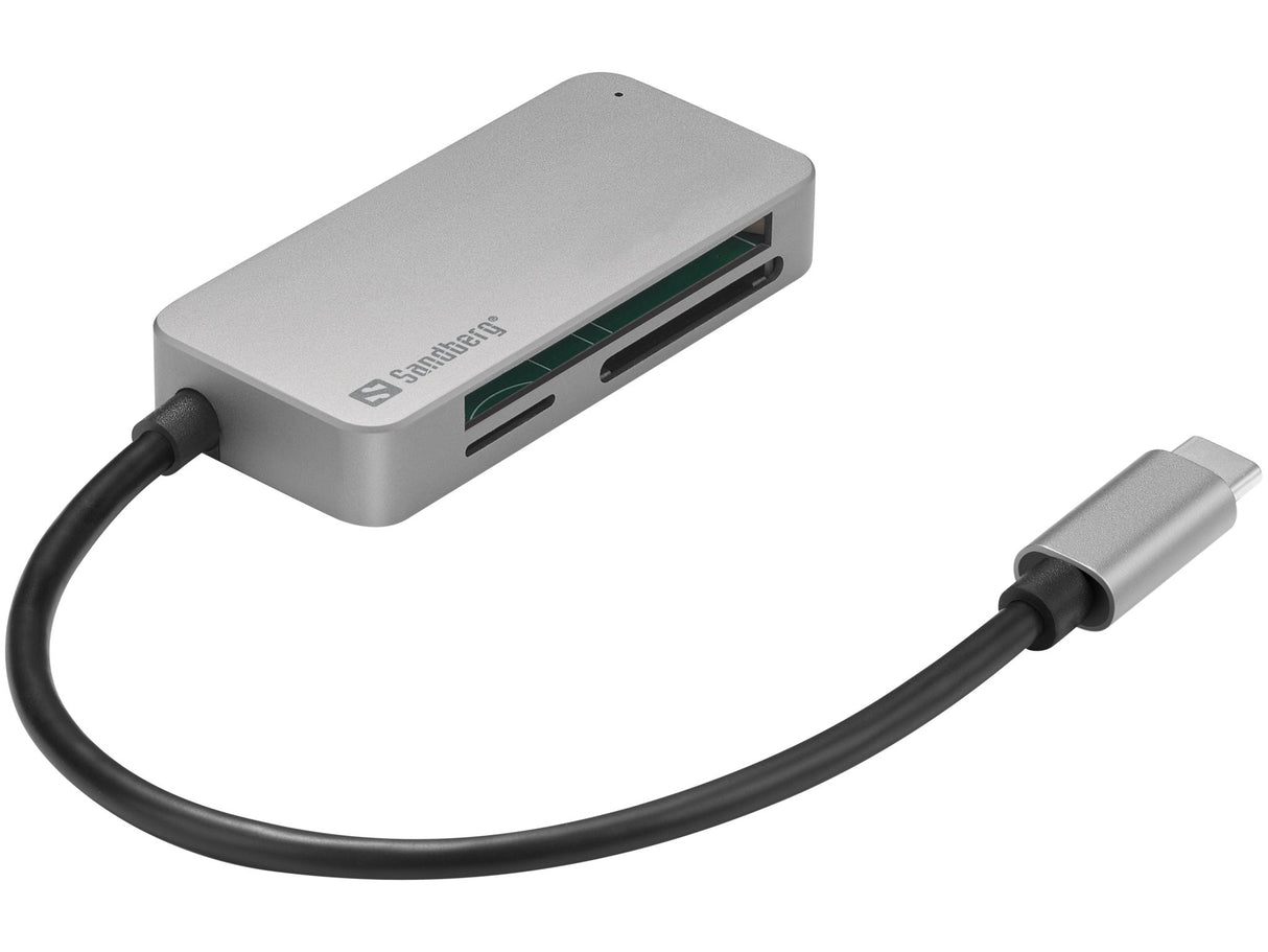 EAN 5705730136382 - Sandberg 136-38 lector de tarjeta USB 3.2 Gen 1 (3.1 Gen 1) Type-C Negro imagen 1