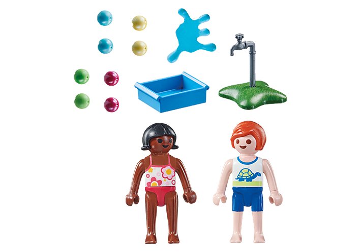 Playmobil 71166 Special Plus Niños Con Globos De Agua Y Otros Accesorios