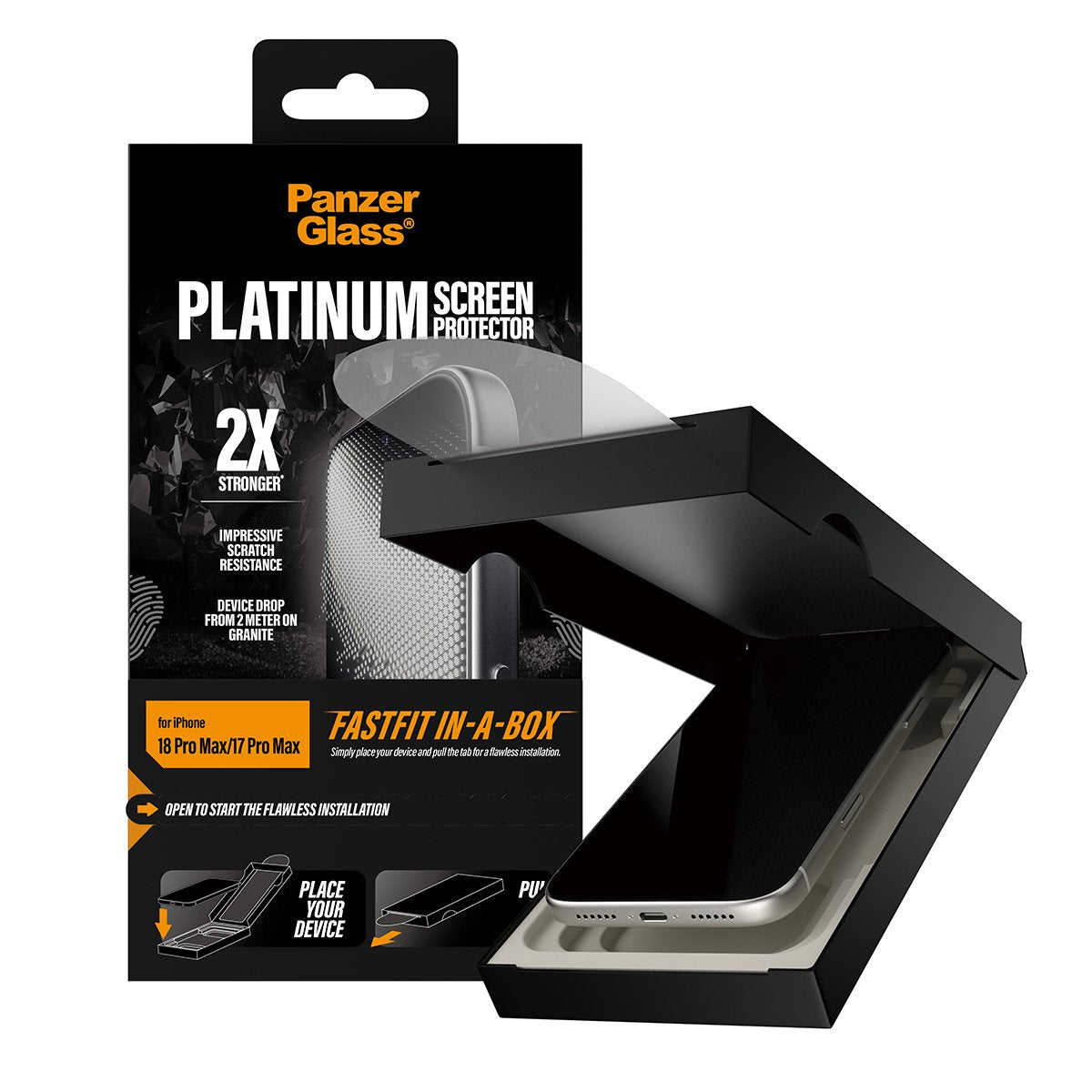 Panzerglass Platinum Screen Protector Iphone 18 Pro Max/ 17 Pro Max