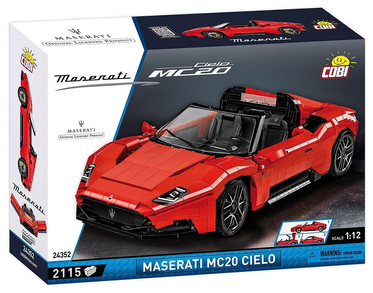 Cobi Maserati Mc 20 Cielo, Juguete De Construcción Cobi-24352
