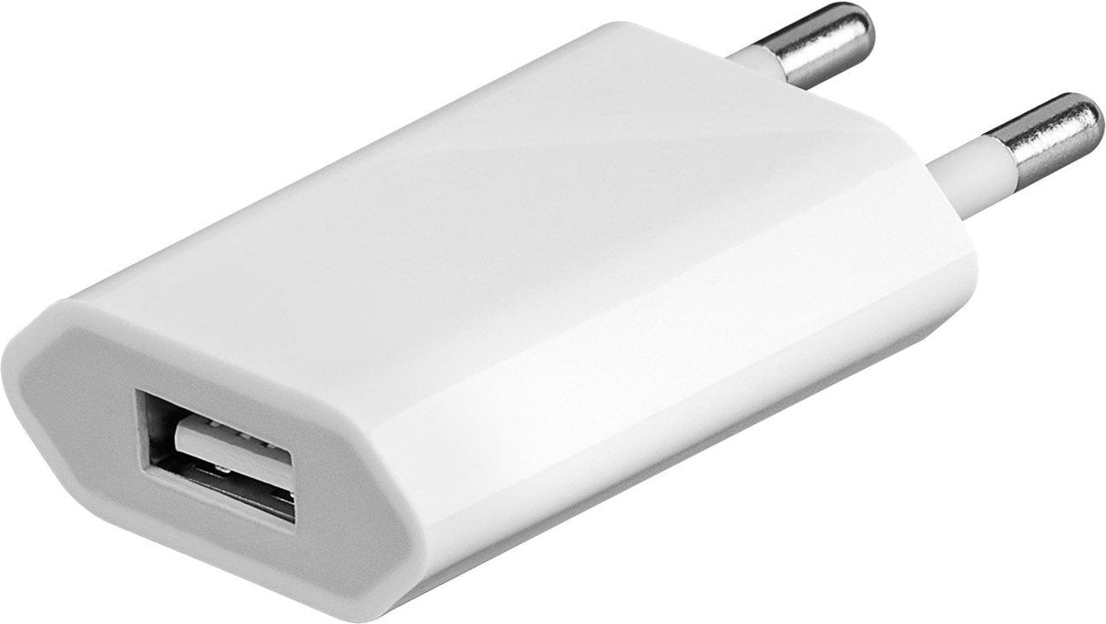 Goobay Cargador Usb 1a (5w) Blanco 44950