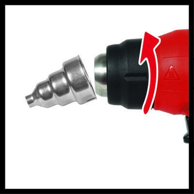 EAN 4006825647730 - Einhell TE-HA 18 Li Pistola de aire caliente 200 l/min 550 °C Negro, Rojo imagen 7