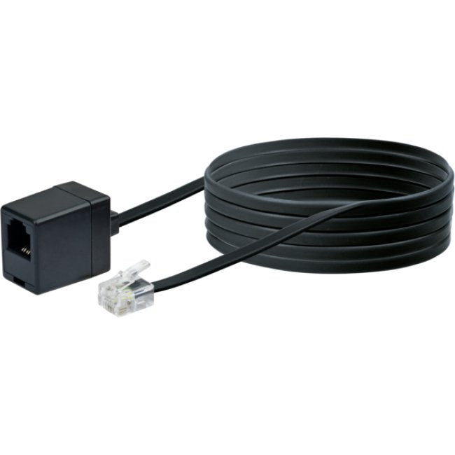 Schwaiger Cable Telefonico Verl. Rj11 6p4c -> Rj11 6p4c 10m