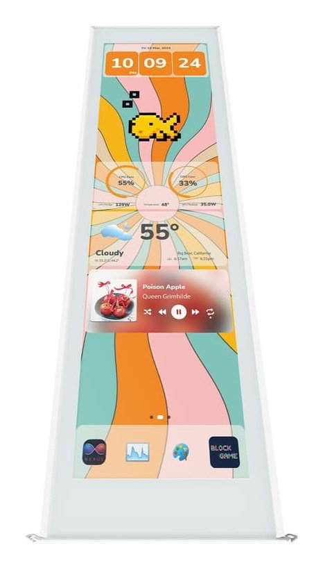 Actualización De Pantalla Táctil Hyte Y70 De 36,8 Cm 14,5", Blanco, Pantalla Táctil De 14,5" Acc-Hyte-Lk-Y70tti-Ww