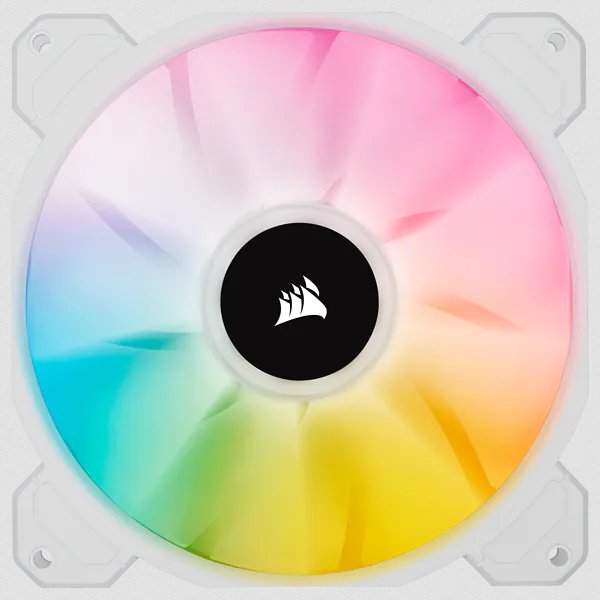 EAN 0840006637790 - Corsair SP140 RGB ELITE Carcasa del ordenador Ventilador 14 cm Blanco 2 pieza(s) imagen 4