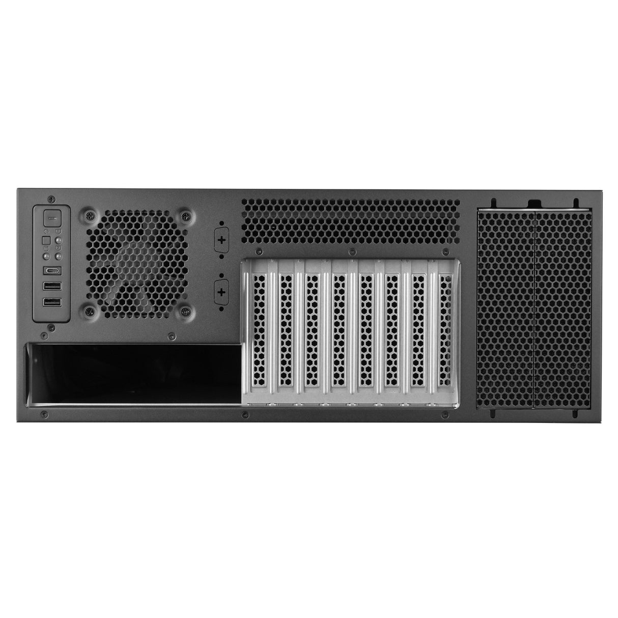 EAN 4710679817224 - Silverstone RM46-502-I Estante Negro imagen 2