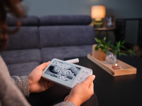 Eta Eta530690000 Mimi Baby Monitor, Flexible Camera, White Green