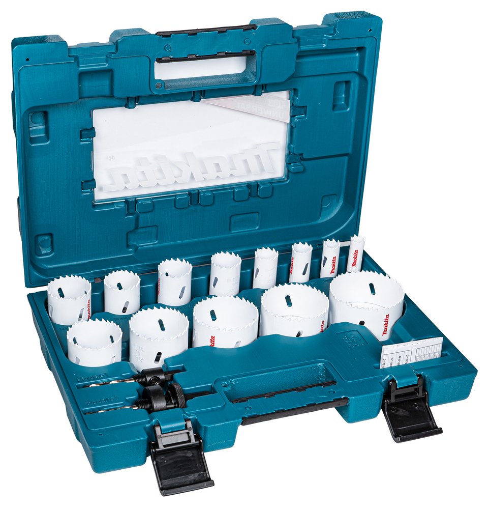 Makita D-63993 Hole Saw Set Universal 16 Pcs.