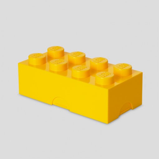 Fiambrera Lego 8 Amarillo