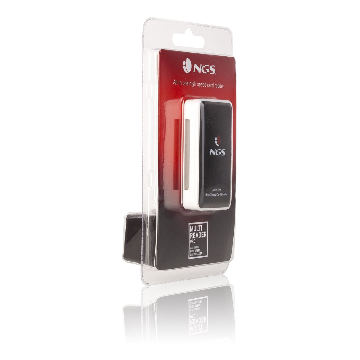 EAN 8436001305356 - NGS Multireader Pro lector de tarjeta USB 2.0 Negro, Blanco imagen 8
