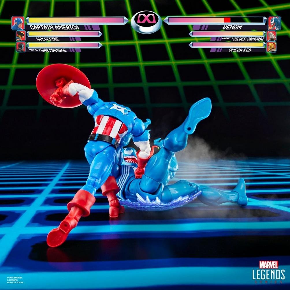 EAN 5010996320476 - Marvel Legends Series Gamerverse Captain America vs Venom imagen 9