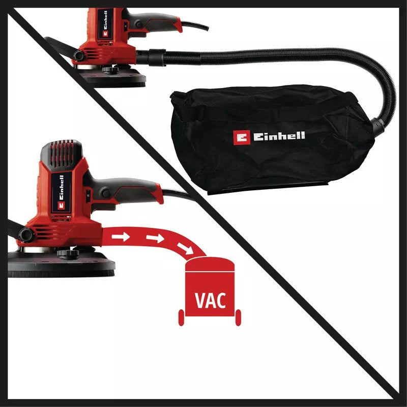Amoladora Einhell Tc-Dws 225, 4259945 De Paneles De Yeso Rojo/Negro