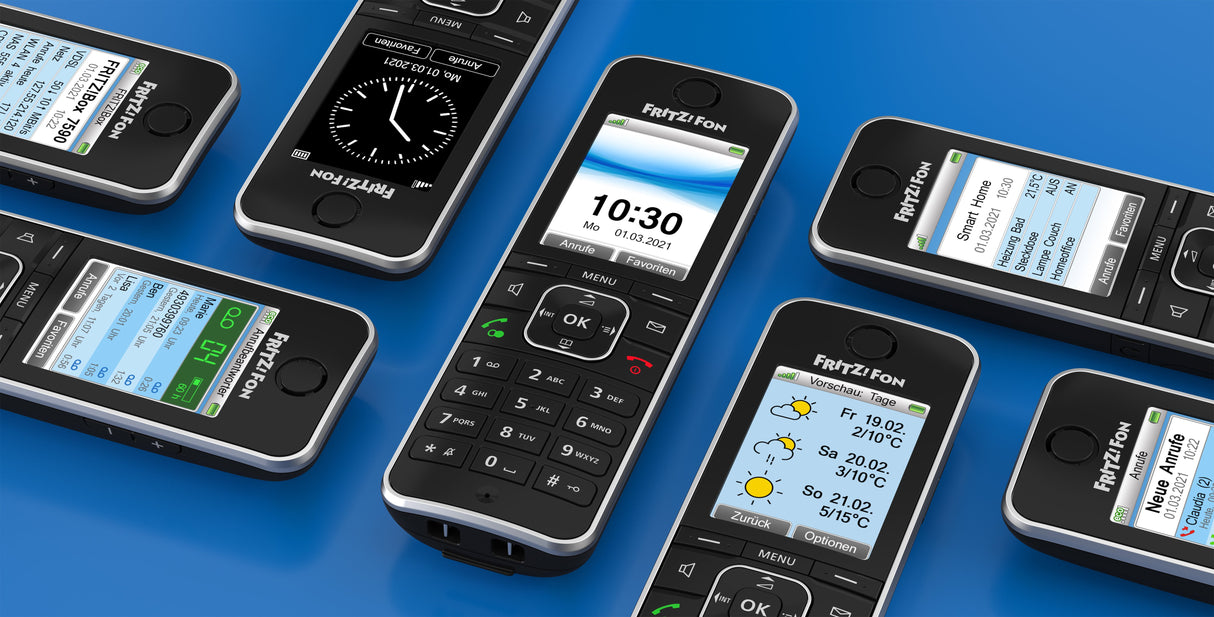 EAN 4023125029646 - Fon FRITZ! C6 Teléfono DECT Identificador de llamadas Negro imagen 6