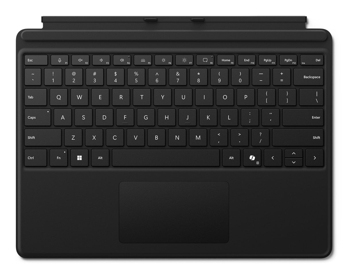 Microsoft Surface Teclado Type Cover Surface Pro 10 - Negro - (Compatibilidad Con Pro 11ªgen Pro 10 Pro 9 Y Pro 8) - Portugues