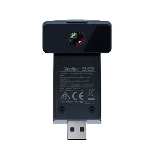 EAN 6938818301795 - Yealink CAM50 2 MP Negro 1280 x 720 Pixeles 30 pps imagen 1