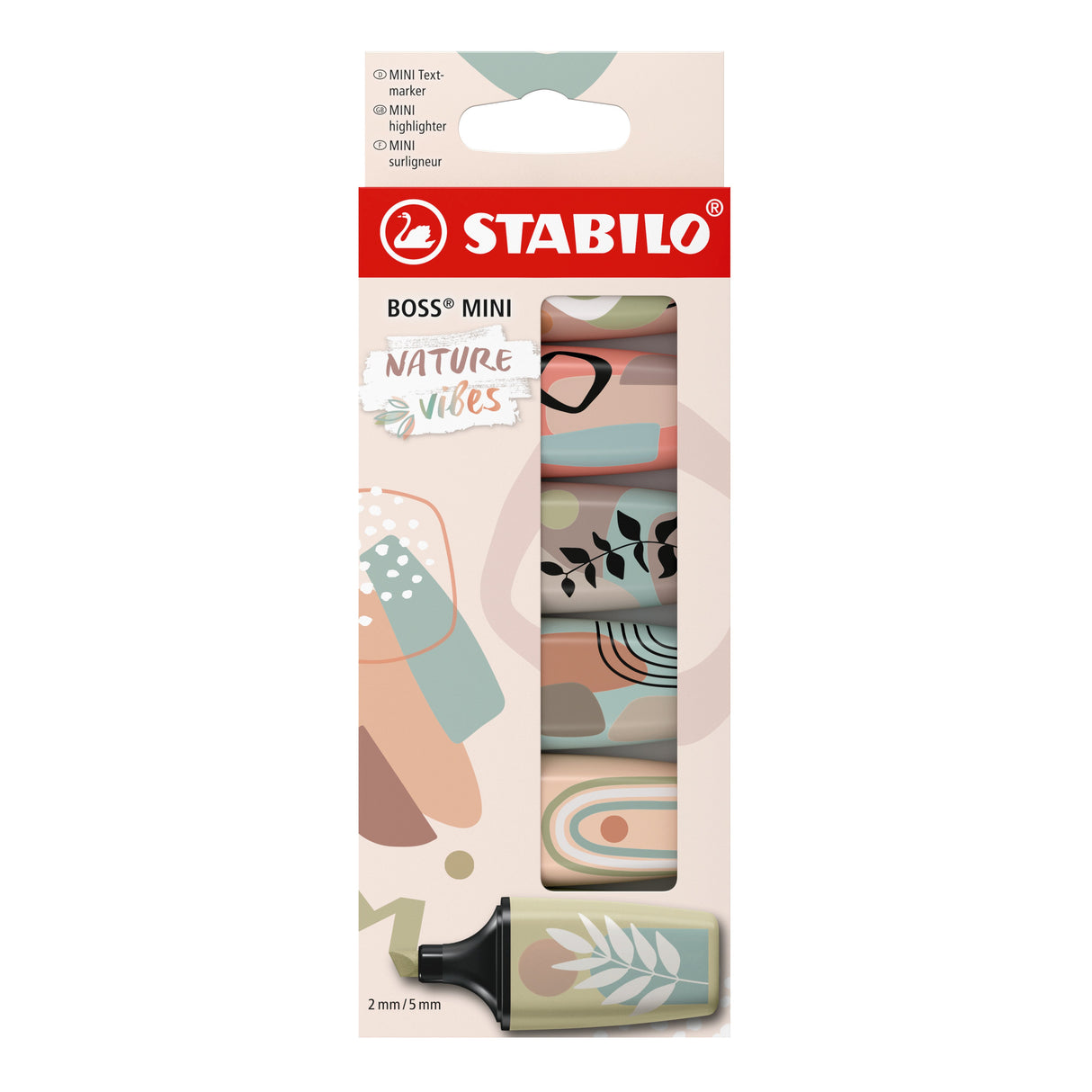 EAN 4006381615815 - STABILO BOSS MINI marcador 6 pieza(s) Punta de cincel Multicolor imagen 1