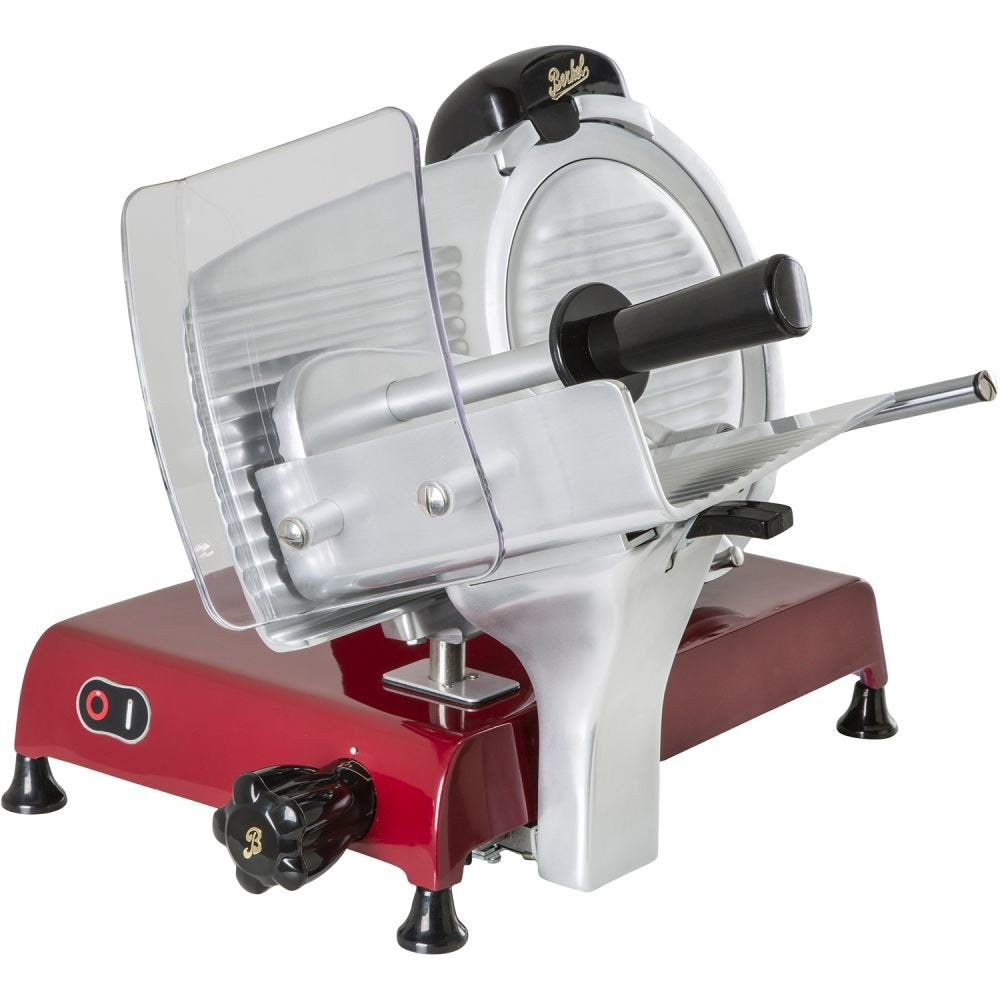 Berkel Red Line 250 Rebanadora Eléctrico Rojo, Plata Acero Inoxidable