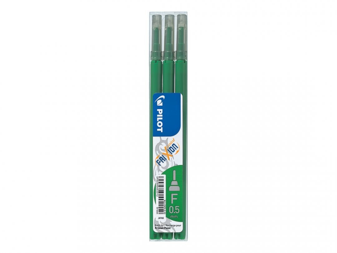 Pilot Pen Recambio De Bolígrafo De Gel Verde 0.3 Mm 3 Ud.