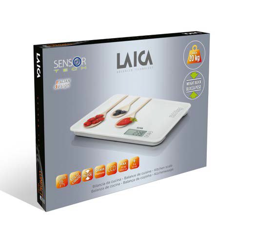 Báscula Electronica De Cocina, Máximo 20 Kg. Diseño Cucharas