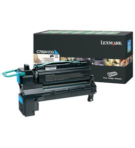 Lexmark Toner Cian Retornable C792 X792