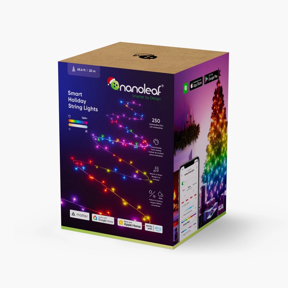 EAN 4897105336822 - Nanoleaf Holiday Tira de luz inteligente Wi-Fi/Bluetooth imagen 5
