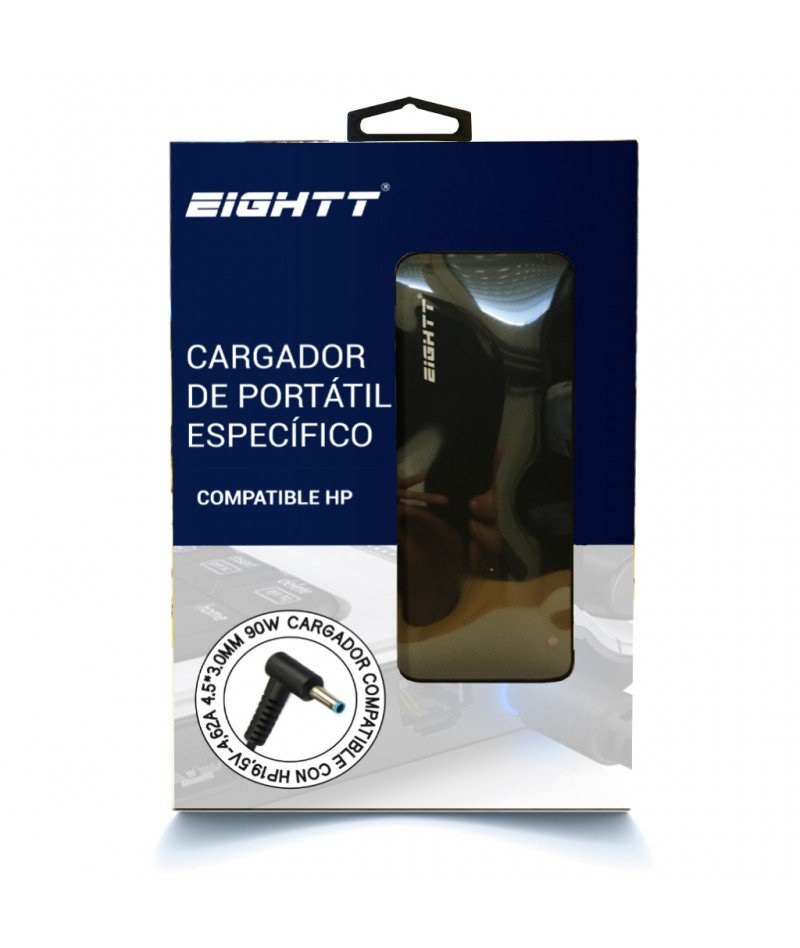 EAN 8425402171028 - Eightt EHP90NP adaptador e inversor de corriente Interior 90 W Negro imagen 2