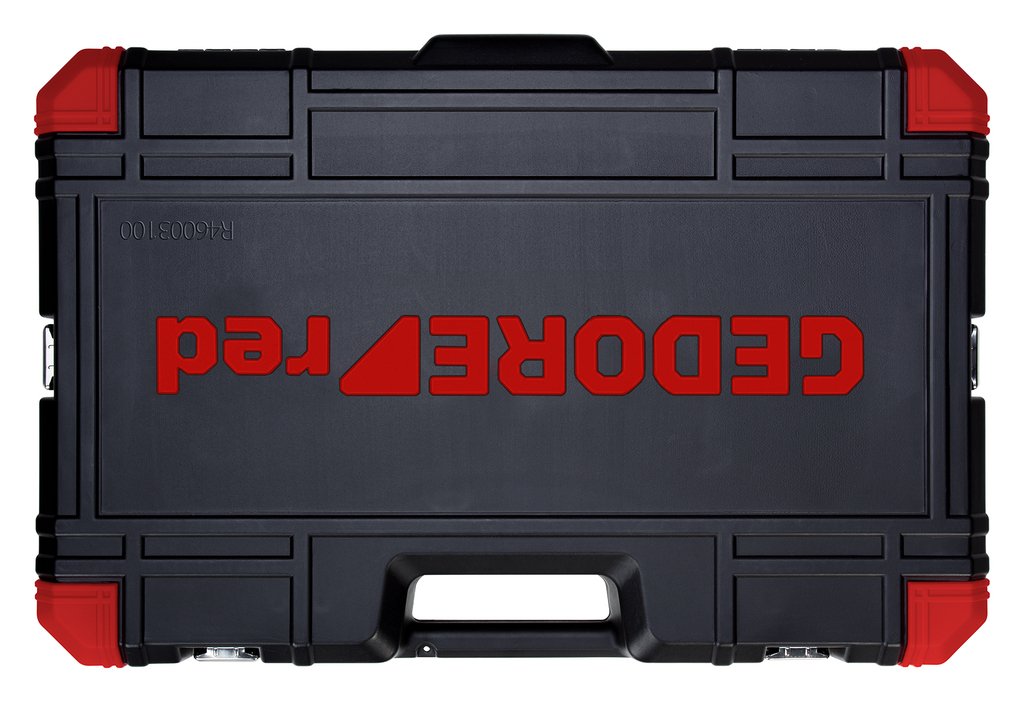 Gedore Kit De Herramientas Y Llaves De Tubo Rojo 1/4 "+ 1/2", 100 Piezas