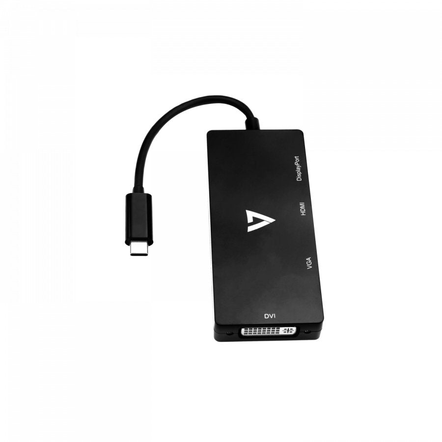 EAN 0662919108804 - V7 V7UC-DPHDVGADVI-BLK Adaptador gráfico USB 3840 x 2160 Pixeles Negro imagen 2