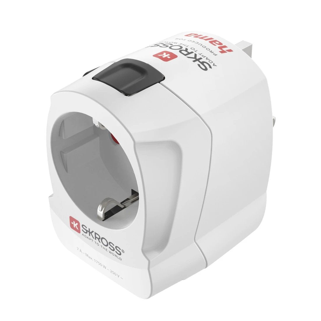 Hama Weltreiseadapter Prolight 0pd, 3-Polig, 30 W