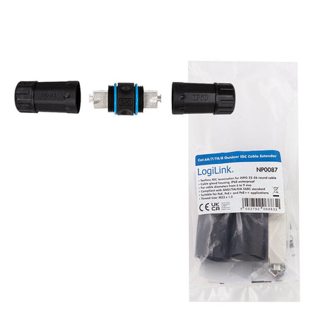 EAN 4052792068832 - LogiLink NP0087 conector IDC Negro imagen 10