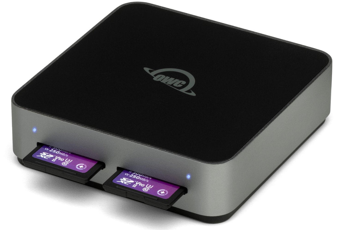 Owc Atlas Dual Sd Card Reader, Lector De Tarjetas De Aluminio Owctcdsdrdr