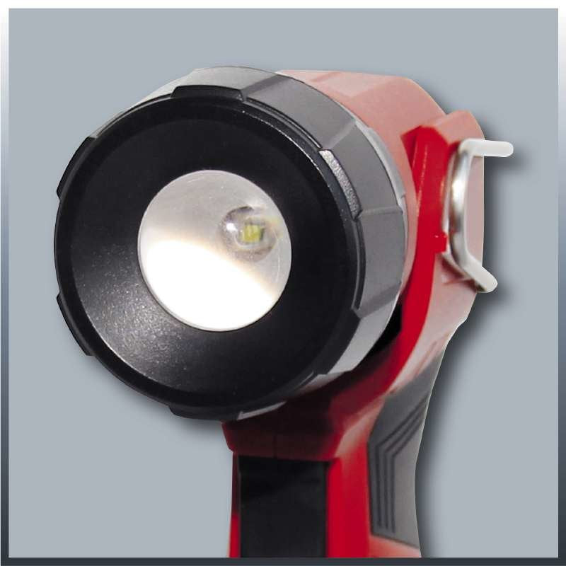 Lámpara De Batería Einhell Te-Cl 18 Li H-Solo, 18 Voltios, Foco De Construcción (Rojo/Negro, Sin Batería Ni Cargador) 4514130