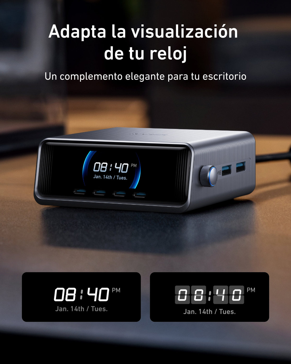 EAN 0194644040437 - Anker Prime GaN Universal Negro Carga rápida Interior imagen 7