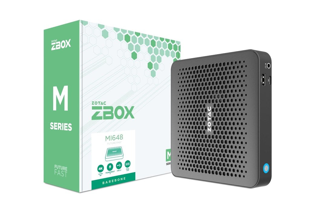 EAN 4895173627880 - Zotac ZBOX edge MI648 PC de tamaño 0,64L Negro i5-1340P 1,9 GHz imagen 8