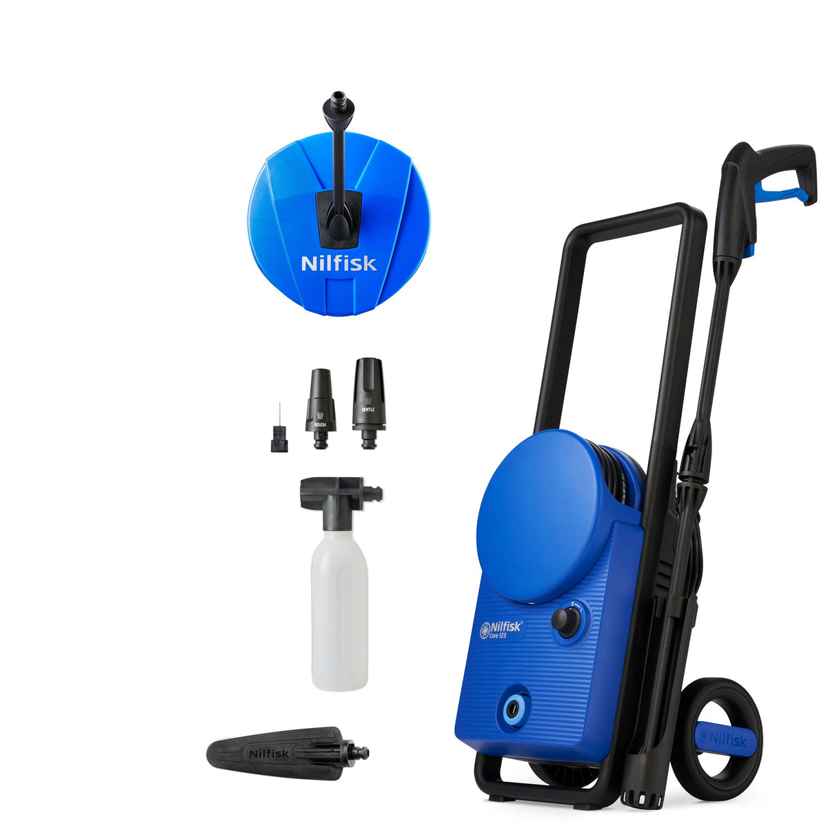 EAN 5715492223596 - Nilfisk Core 125-5 PCA EU Limpiadora de alta presión o Hidrolimpiadora Vertical Eléctrico 438 l/h 1,4 W A imagen 1