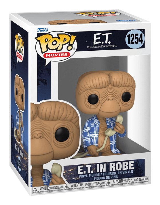 Figura Pop E.T El Extraterrestre 40 Th E.T In Robe