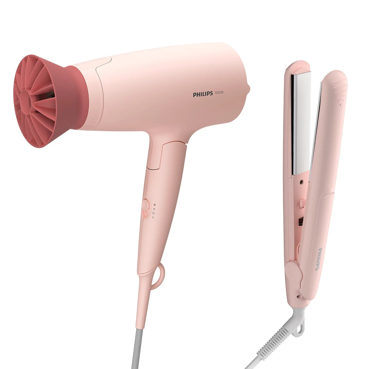 EAN 8710103993223 - Philips 3000 series BHP398/00 Utensilio de peinado Kit de peluquería Caliente Rosa 1600 W imagen 2