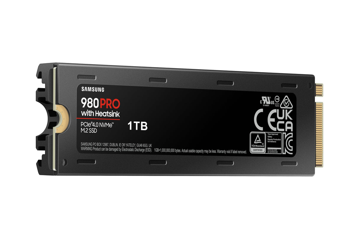Disco Ssd Samsung 980 Pro 1tb M.2 2280 Pcie 4.0 Con Disipador De Calor Compatible Con Ps5 Y Pc