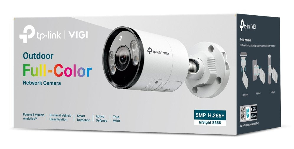 EAN 8885020628104 - TP-Link INSIGHT S355 Bala (forma) Cámara de seguridad IP Exterior 2880 x 1620 Pixeles Pared imagen 4