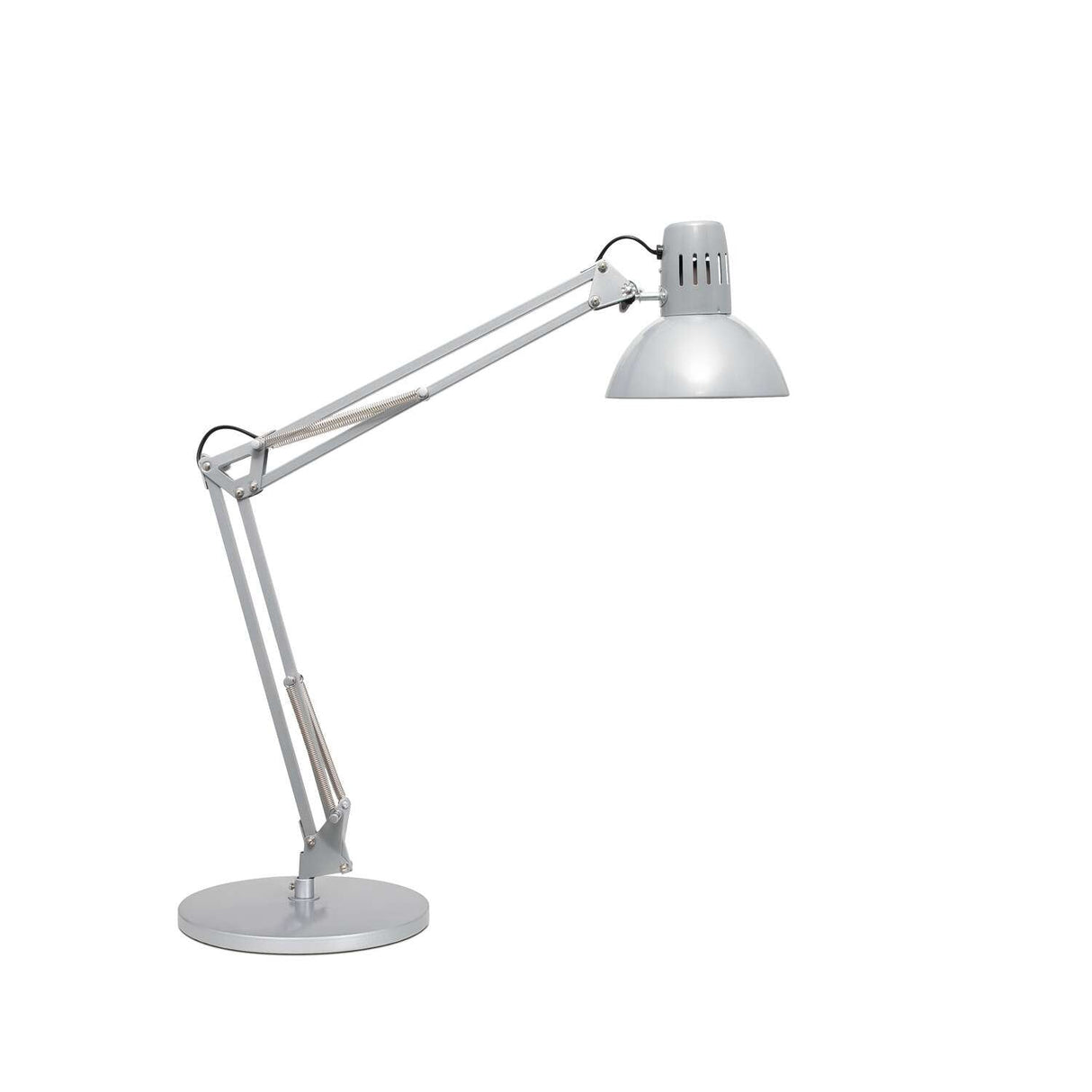 Maul Lampara Escritorio Maulstudy Lampara Led Con Soporte Ajustable Con Brazo Articulado Para Escritorio Elegante Lampara De Mesa Metálica Led Fuente De Luz Led Incluida Plata