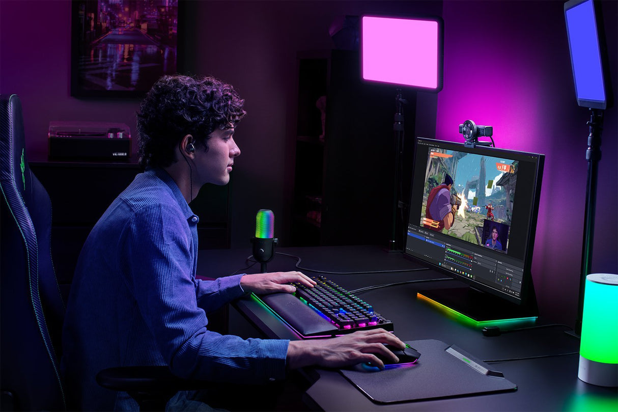 Razer Kiyo V2 Webcam, Black