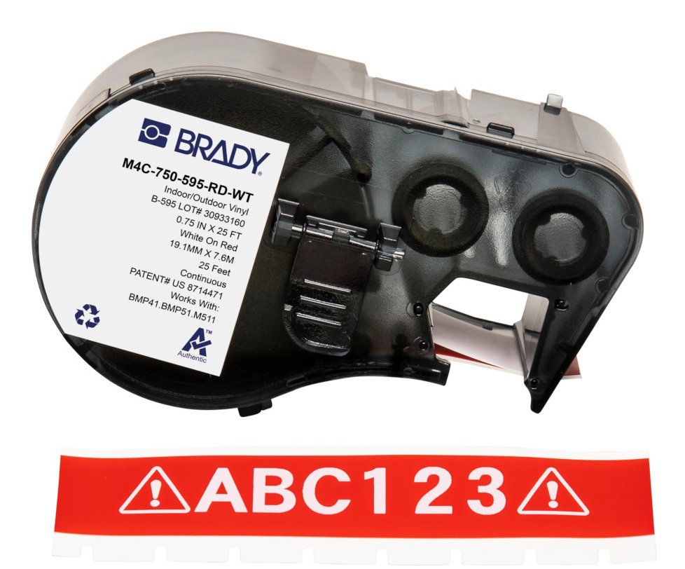 Bmp41/Bmp51/Bmp53/M511 Label Printer Tape