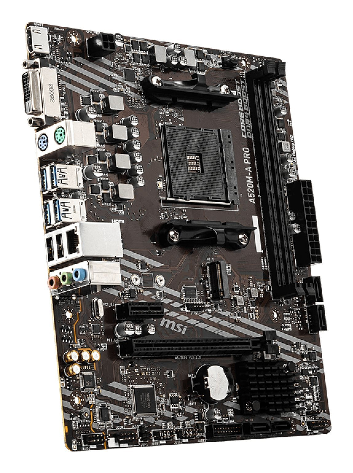 EAN 4719072749927 - MSI A520M-A PRO placa base AMD A520 Zócalo AM4 micro ATX imagen 4