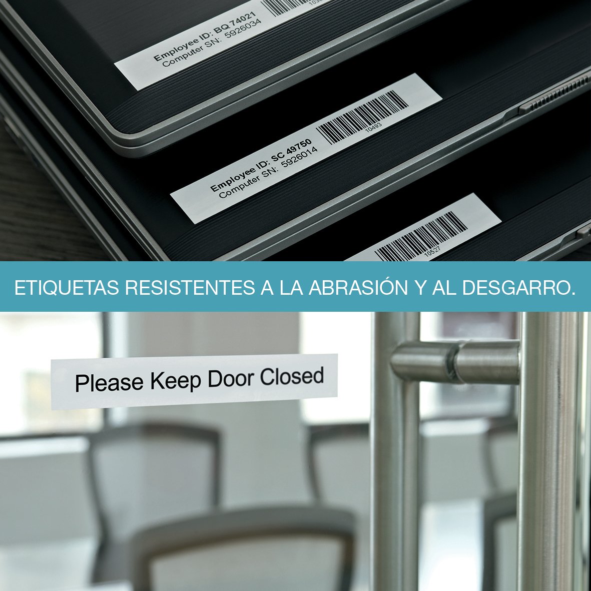 Dymo Cinta De Transferencia Termica D1 Durable. Etiqueta Permante Negro Sobre Blanco De 12mmx5,5m. Rotuladora Labelmanager