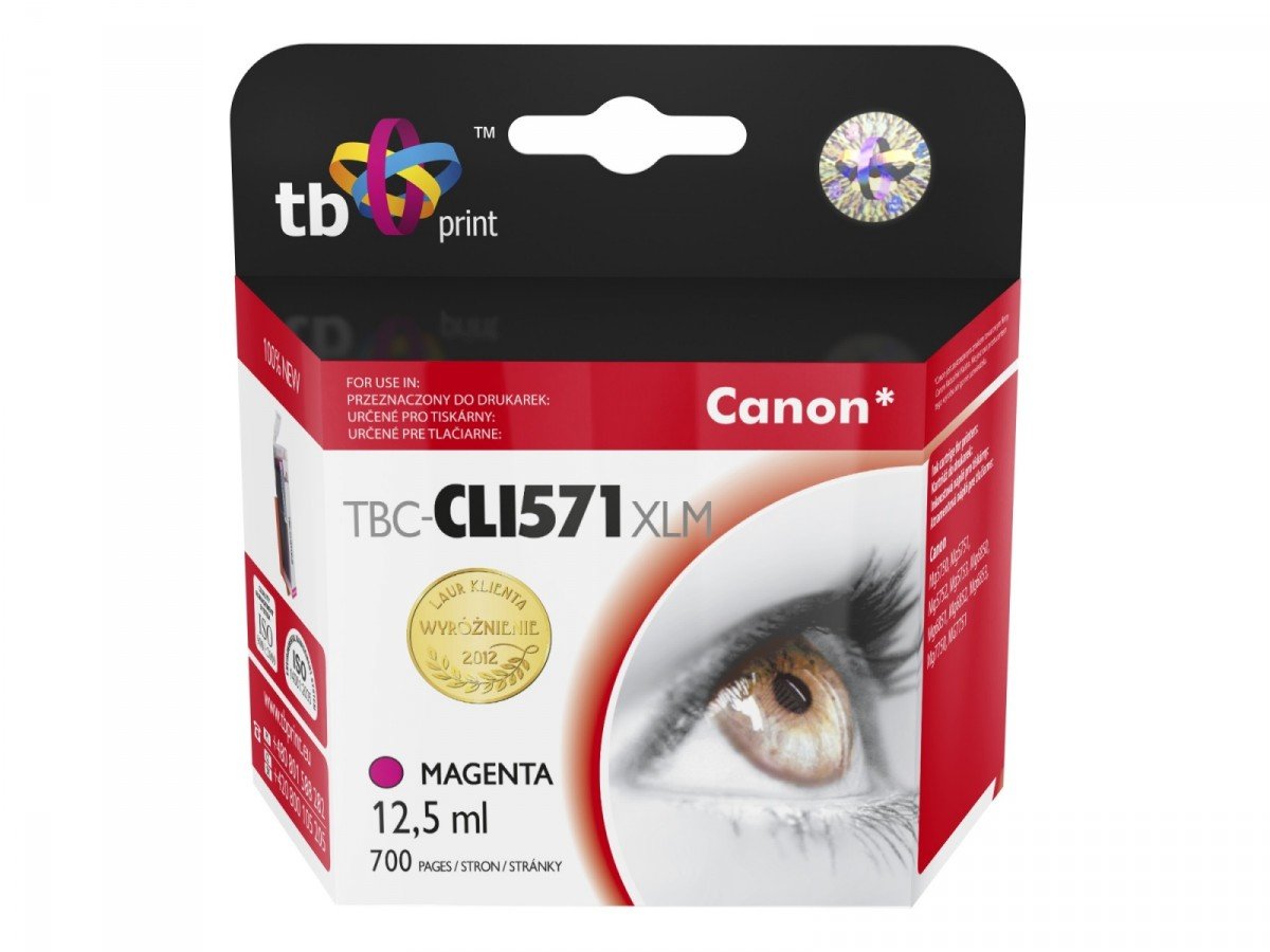 EAN 5901500505802 - TB Print TBC-CLI571XLM cartucho de tinta 1 pieza(s) Púrpura imagen 1