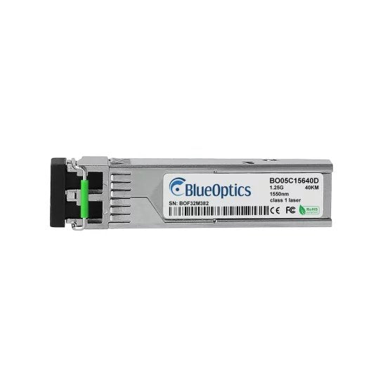 Blueoptics Fibrolan Sf1g-Lx3 Blueoptics Bo05c15640d Sfp Transceiver, 1000base-Ex, Singlemode Fiber, 1550nm, 40km