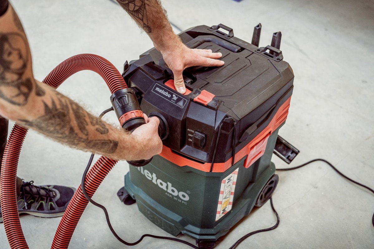 EAN 4061792230767 - Metabo ASA 30 M PC 30 L Aspiradora de tambor Seca y húmeda 1200 W imagen 13