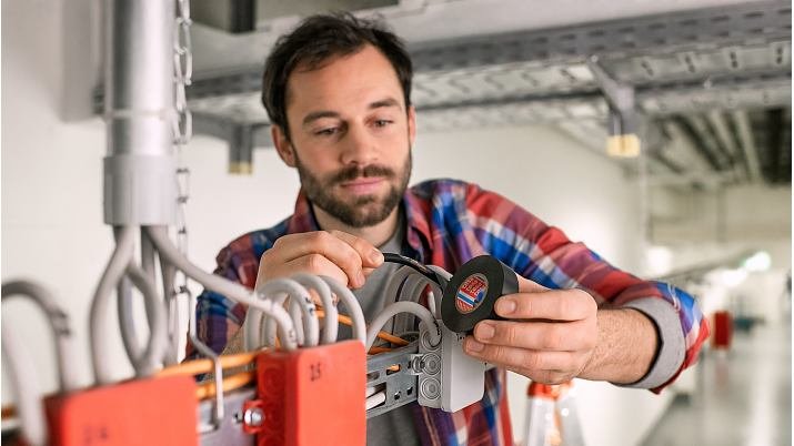 Cinta Aislante Tesa, 10m X 15mm, Negra