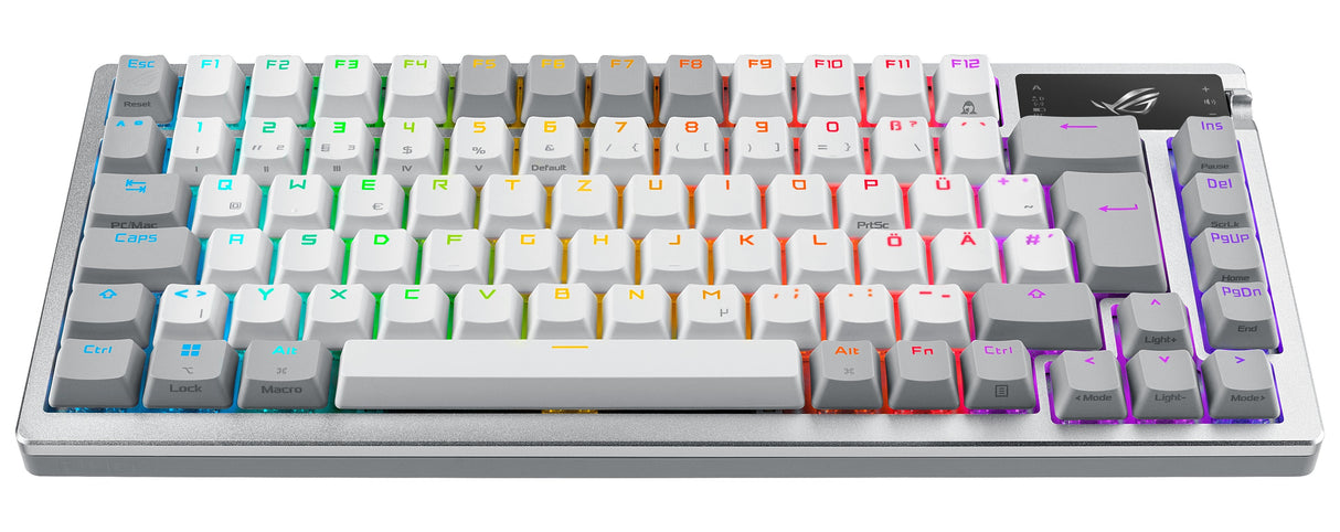EAN 4711387209431 - ASUS ROG Azoth White teclado Juego USB + RF Wireless + Bluetooth QWERTZ Alemán Blanco imagen 2