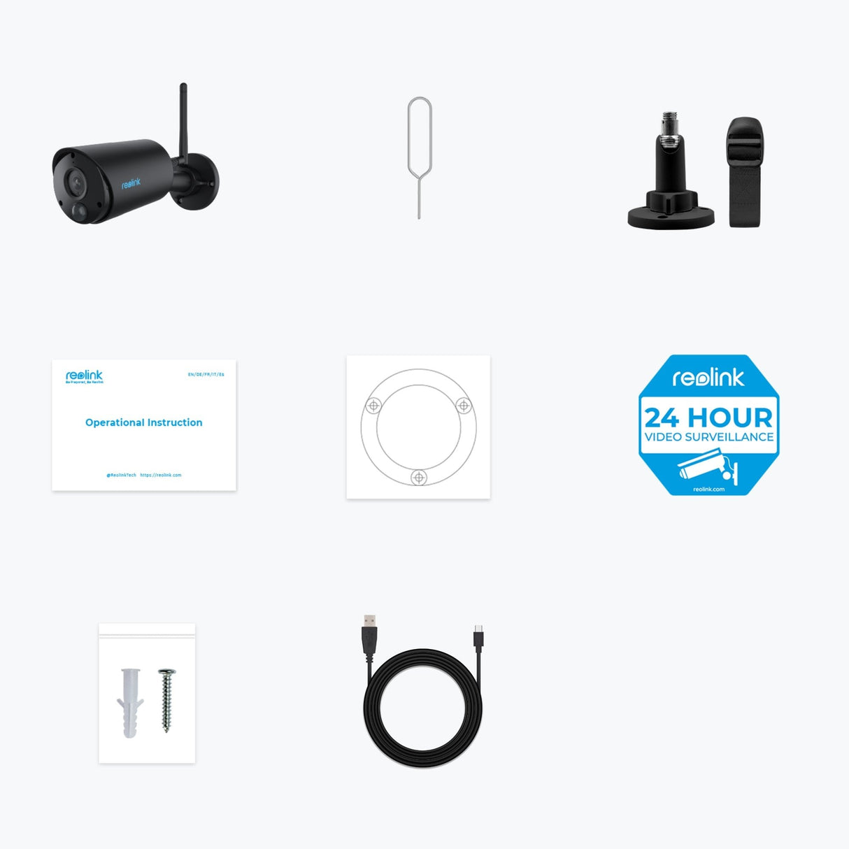 EAN 6975253984350 - Reolink Argus Series B320-B Bala (forma) Cámara de seguridad IP Interior y exterior 2304 x 1296 Pixeles P imagen 3